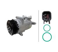 Compresor Climatizador 12V Ø110 mm HELLA 8FK 366 202-121