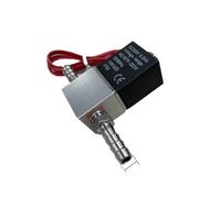 Compresor de 1/4" Normalmente Cerrado, solenoide neumático de Aluminio, Voltaje de 12 V, 24 V, 110 V y 220 V for Aire, Agua, Aceite, tubería de 8 mm.(DC 12v 8mm)
