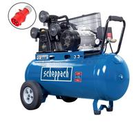 COMPRESOR DE AIRE 100 LITROS 4 HP 3000W 3 CILINDROS SCHEPPACH HC550TC 400V