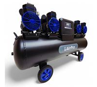 Compresor de Aire 120L Silencioso 75dB Libre Aceite sin Mantenimiento 400V 4x2PS