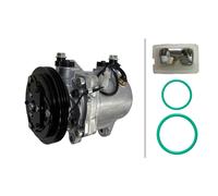 Compresor De Aire Acondicionado 12 V Ø 110 Mm HELLA 3 Ranuras Smart ForTwo