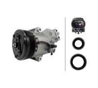 Compresor De Aire Acondicionado 12 V Ø 110 mm HELLA 8FK 366 202-271