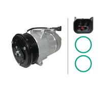 Compresor De Aire Acondicionado 12 V Ø 118 Mm HELLA Para u.a. FORD FOCUS