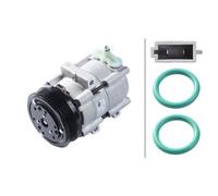 Compresor De Aire Acondicionado 12 V Ø 127 Mm HELLA Para Ford Transit