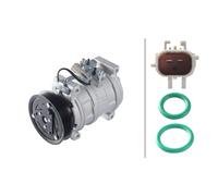 Compresor De Aire Acondicionado 12 V HELLA Ø 120 mm Para CHRYSLER VOYAGER