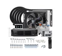 Compresor De Aire Acondicionado Eléctrico De 12V/24V - For Coche, Furgoneta, Hot Rod, Clásico. Pieza De Repuesto For Compresor De Aire Acondicionado De Coche.(Cool and Heat 24V)