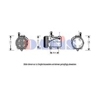 Compresor De Aire Acondicionado Para BMW 3er Compacto