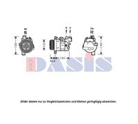 Compresor De Aire Acondicionado Para BMW 3er Touring