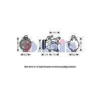 Compresor De Aire Acondicionado Para Toyota Yaris SCP1_ NLP1_ NCP1_ _P1_ _NLP2_