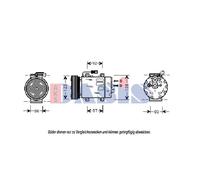 Compresor De Aire Acondicionado Para Volvo V40 Kombi S40 I Renault Megane