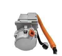 Compresor de aire acondicionado portátil 12 V, compatible con furgonetas, camiones y frigoríficos, R404A, R452A R407C, 60 CC Reemplazo del compresor