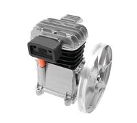 Compresor de aire agregado cabeza de la bomba, cabezal de compresor de aire 2 HP con 2 cilindros, 960 rpm, con polea, aspiración de aire teórica 170L/min, 10 bar