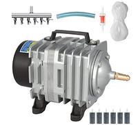 Compresor De Aire Bomba De Aire Compresor De Pistón Bomba De Estanque El Oxígeno Bomba De Aire Silenciosa Peces De Acuario Tanque De Agua Bomba De Oxigenador Aire Bomba Booster Aireador,18W