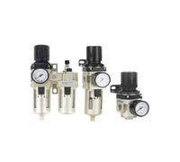 Compresor de aire, bomba de aire, fuente de aire, tratamiento, válvula reguladora de presión, CA, filtro separador de aceite y agua de dos piezas y tres piezas, drenaje(AW5000 10D)