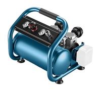 Compresor de aire comprimido con batería, para batería Makita de 18 V (sin pilas), compresor pequeño, presión de trabajo de 7,5 bar, capacidad de botella de gas de 9 l, presión de aire ajustable
