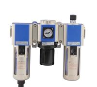 Compresor de aire con separador de aceite y agua triplete con drenaje automático GC200/300/400/600(8)