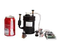 Compresor De Aire De 12V, 24V, 48V CC, 450W De Alta Potencia For Refrigerador De Coche, Mini Refrigeración De CA, Congelador Portátil R134A, RV, Camión, Uso Marino(C 1pcs)