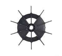 Compresor de aire directo en línea de la hoja del ventilador del motor, construcción de plástico, funcionamiento de bajo ruido, ligero y resistente al agua, estable y (152 x 14 mm)