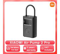 Compresor de Aire Eléctrico Portátil Xiaomi Air Pump 2 Pro, Inflador Mijia con Presión de 150 PSI, Manómetro Digital, Recargable por USB, para Automóviles, Motocicletas, Bicicletas y Balones