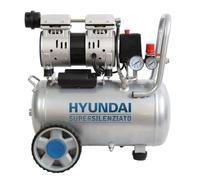 Compresor de Aire en seco Hyundai silenciado 59 dB de 24 litros
