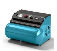 Compresor de Aire Inalámbrico Compatible con Makita 18V, Compresor Portátil 8L 8 Bar con Indicador de Batería, Motor Brushless e Inflado Rápido (Sin Batería)