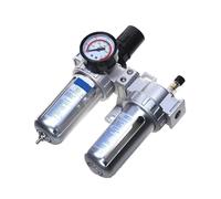 Compresor de aire lubricador de aceite filtro colector de agua a prueba de humedad válvula reductora de presión con instalación SFC-200 1/4'' 1/2'' 3/8'' 0-1Mpa 0-150(G3/8)