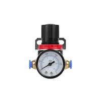 Compresor de aire neumático AR2000, válvula reductora de presión con rosca de 1/4", conectores de 4, 6, 8, 10 y 12 mm.(6MM)
