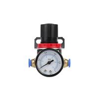 Compresor de aire neumático AR2000, válvula reductora de presión con rosca de 1/4", conectores de 4, 6, 8, 10 y 12 mm.(10MM)