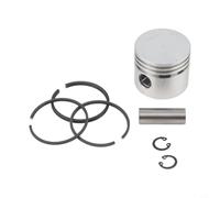 Compresor de aire para kits de pistón y anillo con pasador y círculos, piezas de repuesto de metal, para bomba de aire, accesorios resistentes al desgaste, 42/47/48/51/65 mm (42 mm)