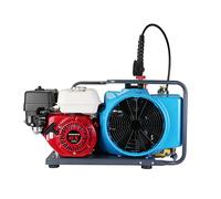 Compresor de aire Pcp de alta presión de 4500 Psi, motor de gasolina de cuatro tiempos de 5,5 HP, flujo de aire de 3,5 CFM para tanque de buceo, estación de llenado de pistola de aire de Paintball