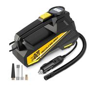 Compresor De Aire Portátil con Indicador Digital Batería Recargable Y Luz Nocturna para Neumáticos Vehículos Uso En Viajes Compresor Aire para Automóvil Fácil Transportar Pantalla Digital