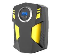 Compresor de aire portátil, inflador de neumáticos con manómetro digital, luz LED, 12 V CC para bicicleta