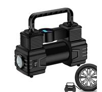 Compresor de aire portátil para inflador, bomba de aire digital para inyección rápida, ideal para coche, motocicleta, bola y anillo de inmersión, bomba de aire compacta con luz LED