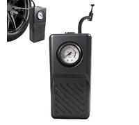 Compresor de aire portátil para inflador de neumáticos, bomba de neumáticos portátil, compresor de aire inalámbrico, recargable, herramienta de inflado de cilindro con monitoreo de presión de apagado