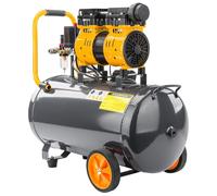 Compresor de aire sin aceite 50 l, 8 bar, 290 l/min, 2,8 kW/3,8 CV, silencioso,
