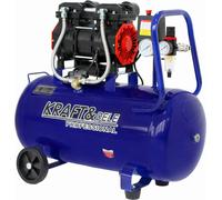 Compresor De Aire Sin Aceite KRAFT DELE 50L 1500W 8bar 290L/min