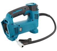 Compresor de batería compatible con batería Makita de 18 V, compresor de aire con batería eléctrica, compresor de aire para coche con pantalla digital y lámpara LED, 22 l/min, 150 PSI (sin batería