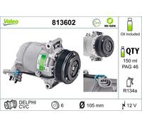 Compresor De Clima 109Mm Con Aceite De Compresor PAG VALEO Para OPEL ASTRA H