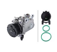 Compresor De Climatización 12 V Ø 95 Mm HELLA Para Mitsubishi Lancer