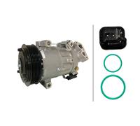 Compresor De Climatización 12 V HELLA Ø 119 Mm Para Peugeot 308