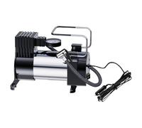 Compresor de Coche 12V PP Metal Portátil - Inflador Neumático Eléctrico Para Coches, Globos & Bicicletas, Bomba De Rescate Carretera Con Accesorios