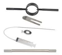 Compresor de Muelles Horquilla Moto Aluminio Universal(D) | Compatible forks invertidos 2002-2015, ajusta Aprilia BMW Ducati, universalidad alta, reparación rápida