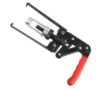 Compresor de resorte de válvula de acero tratado térmicamente con mecanismo ajustable de dos garras, diseñado para una eliminación eficiente del sello de válvula y un funcionamiento cómodo con mango