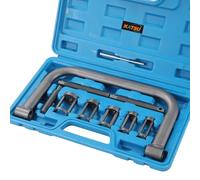 Compresor de Resorte de válvula Juego de 10 Uds. 5 en 1 portátil para Coches Furgonetas Vehículos Motos Motores de Gasolina y Diesel Juego de Herramientas de reparación de Garaje KATSU 450340