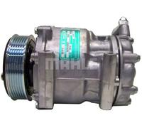 Compresor del aire acondicionado R 134 a ACP 470 000P MAHLE para VOLVO C30 V60 I