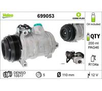 Compresor del aire acondicionado R 134 a PAG 46 699053 VALEO para BMW LAND ROVER