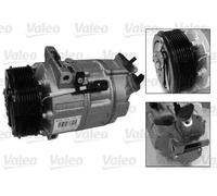 Compresor del aire acondicionado R 134 a PAG 46 813144 VALEO para RENAULT OPEL