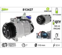Compresor del aire acondicionado R 134 a PAG 46 813427 VALEO para MERCEDES-BENZ