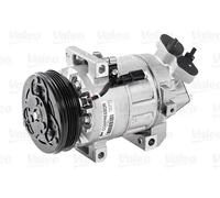 Compresor del aire acondicionado R 134 a PAG 46 813432 VALEO para DACIA RENAULT