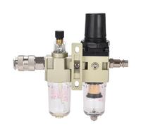 Compresor Filtro de aire Regulador de presión Trampa Separador de agua y aceite neumático Bomba Drenaje manual Suministro AC2010-02 Tipo SMC(AC2010-02 w SMPM20)